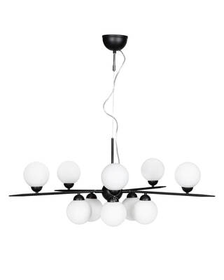 Punto Pendant light black matt