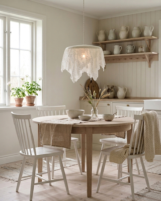 Mancia taklampe Ø45 cm hvit