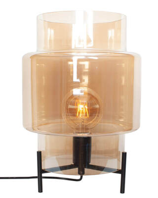 Ebbot Tischleuchte H37cm Amber
