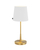 Lumi bordslampa H48,5 cm guld/vit