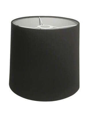 Reservskärm Foggy Ø20,5xØ23,5xH20,5 Svart bomull