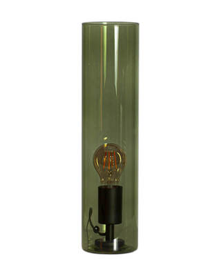 Flake bordlampe H40 cm grønn