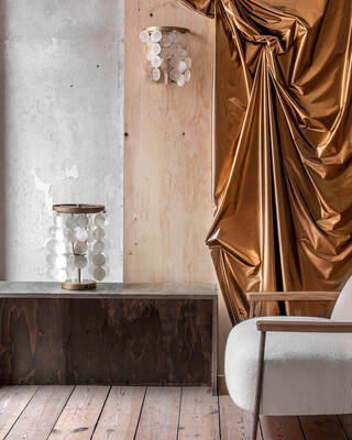 Diana Table lamp gold matt