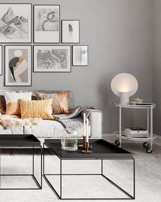 Colby XL bordslampa sandvit