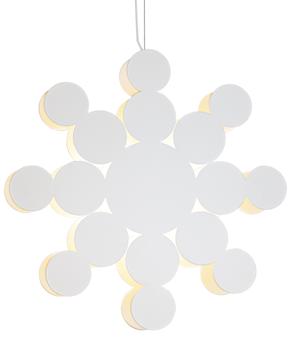 Shine julstjärna Ø60 cm vit