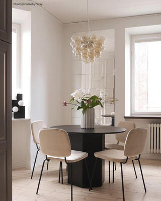 Gross taklampa Ø50 cm amber