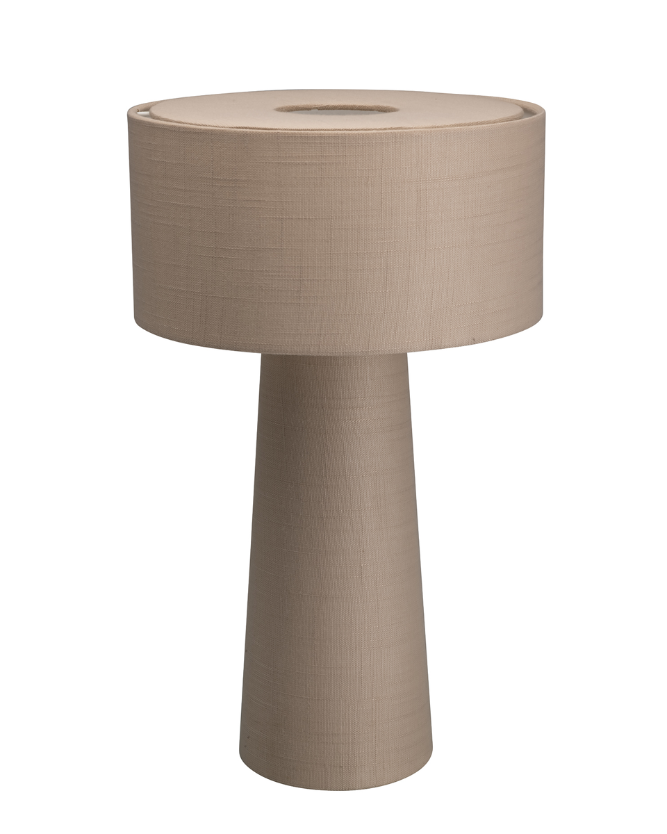 Linum bordslampa H50 cm beige