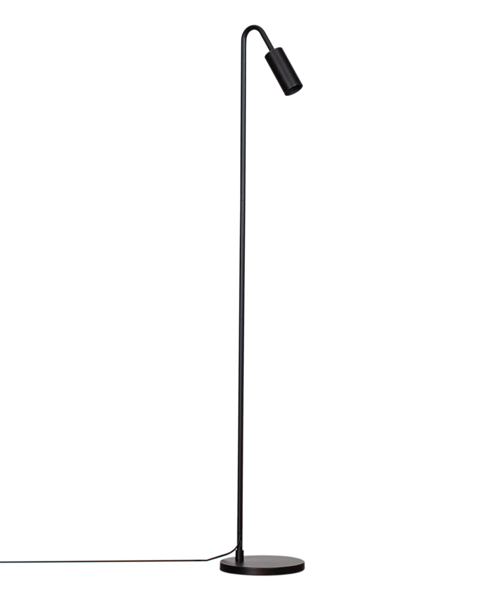 Curve golvlampa matt svart - bordslampa