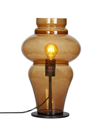 Dolores Tischleuchte Cognac