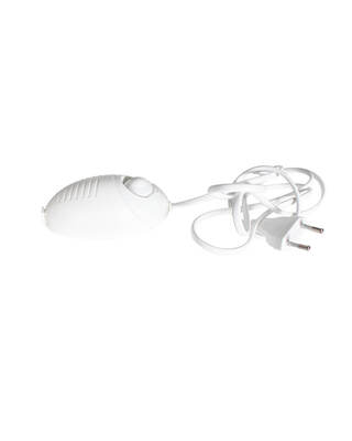 Dimmer/trafo vit 10-60w inkl sladdställ din-kontakt