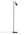 Curve golvlampa matt svart