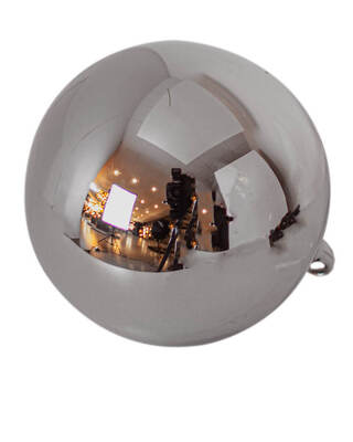 Reservglas Luster/Bean taklampa Ø13 cm rökgrå