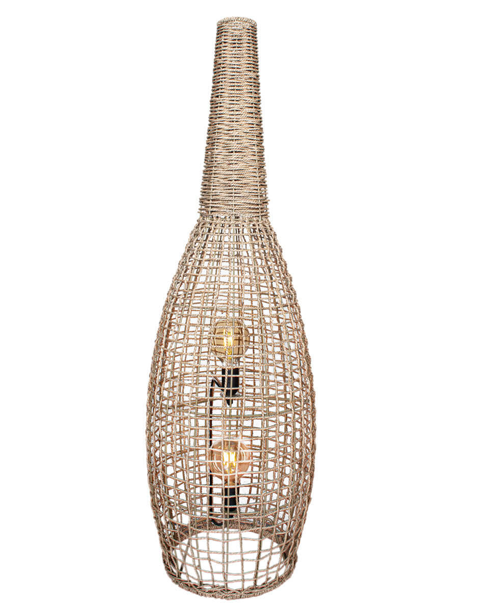 Seagrass golvlampa natur