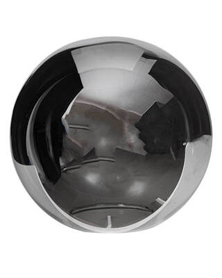 Reservglas Boyle Ø18cm Rökgrå