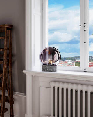 Glori bordslampa rökgrå