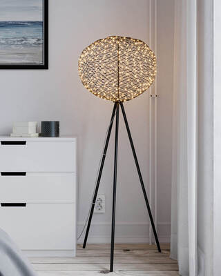 Foggy Floor Lamp 3-lights sandblack | By Rydéns