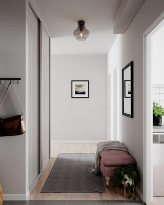 Dolores plafond grå